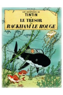 Tintin Poster Portada Tintin Le Tresor De Rackham Le Rouge