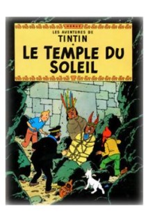 Tintin Poster Portada Tintin Le Temple Du Soleil