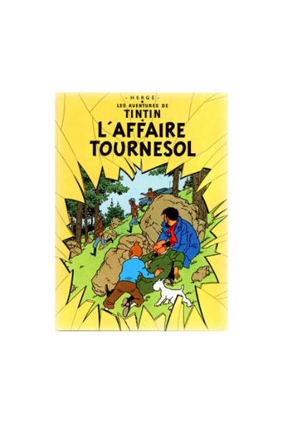 Tintin Poster Portada Tintin L'Affaire Tornassol