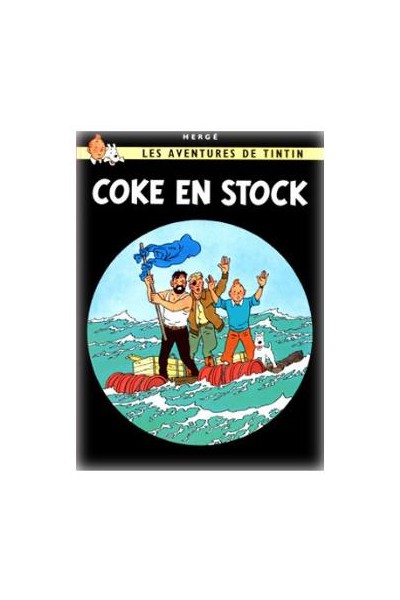 Tintin Poster Portada Tintin Coke En Stock