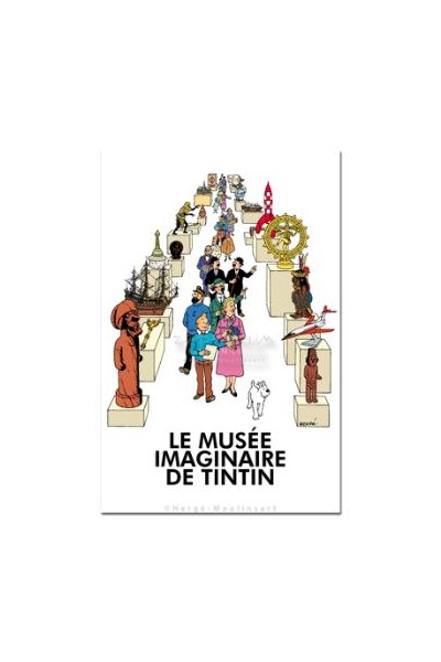 Tintin Poster Museo Imaginario