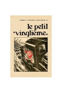 Tintin Poster Le Petit Vingtieme Nº 11