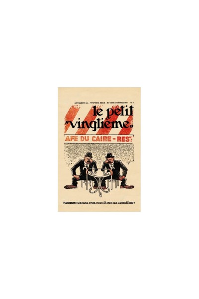 Tintin Poster Le Petit Vingtieme Nº 07