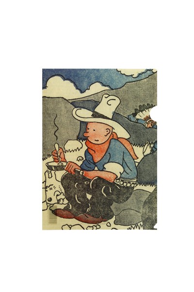 Tintin - Dossier A4-Petit Tintin America