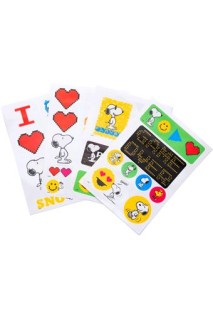 Peanuts Pegatinas Reutilizables Snoopy