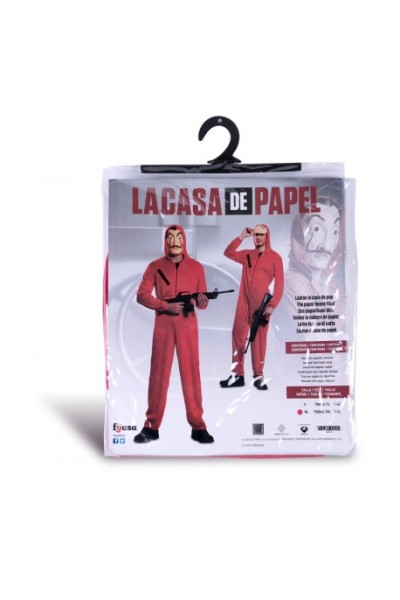 DISFRAZ LA CASA DE PAPEL