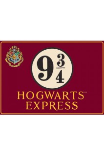 Harry Potter Placa Plataforma 9 3/4  41X30Cm