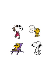 Pin Snoopy · Set De 4 Pins Snoopy