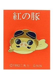Studio Ghibli Pin Porco Rosso Face