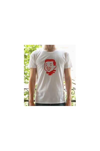 Joan Cornella Camiseta Blanca Fancy Face - L