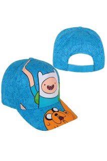 Hora De Aventuras Gorra Ajustable Finn Y Jake