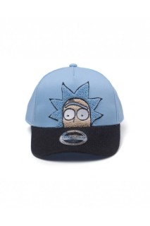 RICK Y MORTY GORRA RICK AZUL CELESTE