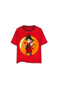 Dragon Ball Camiseta Roja Son Goku Talla "M".