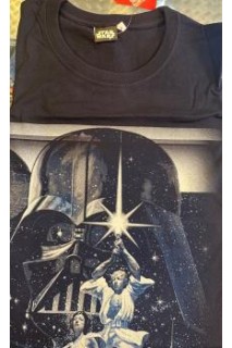 Star Wars Camiseta Cartel Vintage M