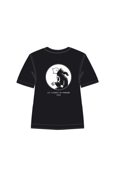 Tintin Camiseta Tunica (Negra) - Talla 08