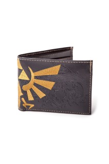 Zelda Cartera Logo Bordado (Negro)