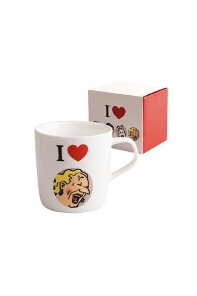 Tintin Taza "I Love Castafiore"