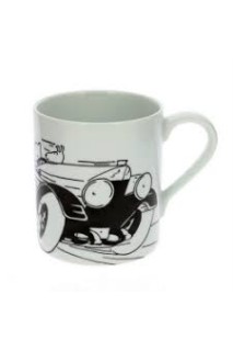 Tintin Taza Soviets Coche Velocidad