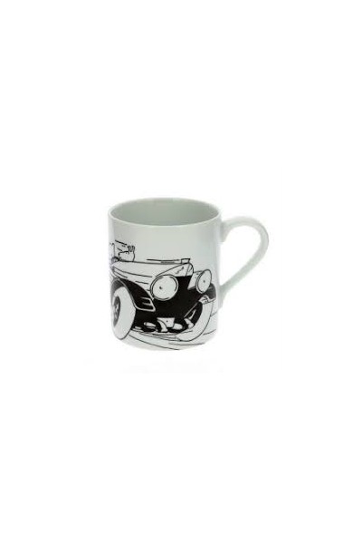 Tintin Taza Soviets Coche Velocidad