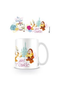 Disney Taza La Bella Y La Bestia Girl In The Castle