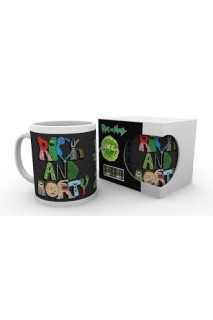 Rick Y Morty Taza Letras