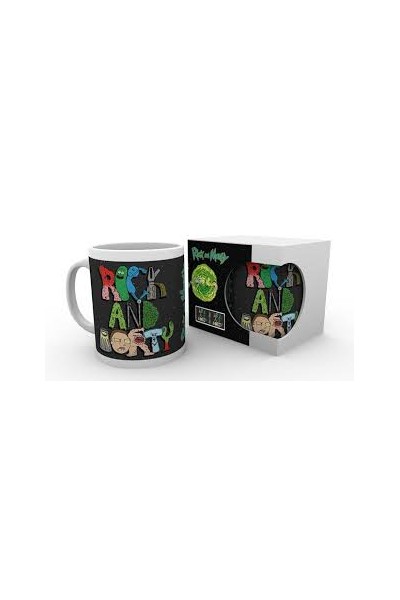 Rick Y Morty Taza Letras