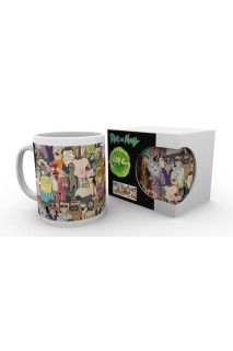 Rick Y Morty Taza Personajes