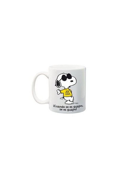 Taza Peanuts: ¡Cuando Se Es Guapo, Se Es Guapo!