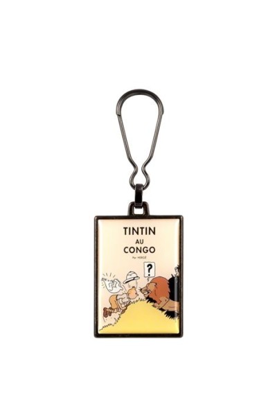 Tintin Llavero Album Congo Color