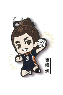 Haikyu!! Karasuno Rubber Keychain Azumane Asahi