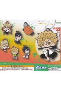 Chainsaw Man Rubber Keychain Set Completo