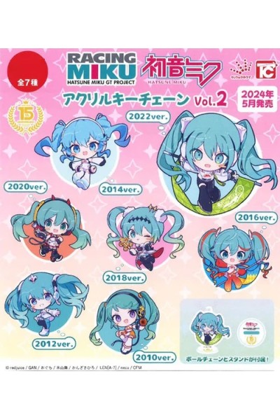 Hatsune Miku - Racing Miku GT Project Vol.2  Acrylic Stand/Keychain (Modelo Aleatorio)