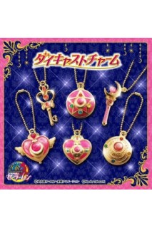 Sailor Moon Metallic Diecast Charm Set Completo