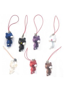 Gloomy Bear Strap Set 7 Colgantes