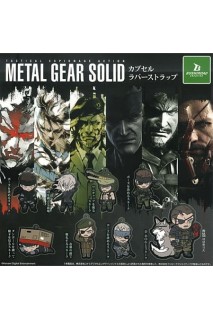 Metal Gear Solid Saga Keychain Set Completo