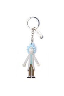 Rick Y Morty Llavero 3D (Rick)