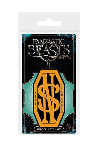 ANIMALES FANTÁSTICOS LLAVERO NEWT SCAMANDER LOGO