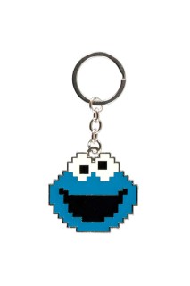 Llavero Metal Barrio Sesamo El Monstruo De Las Galletas