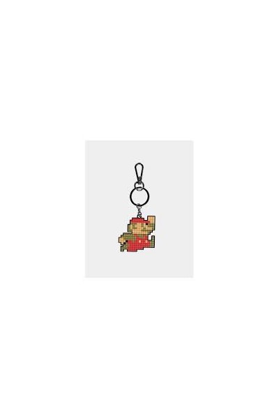 Super Mario Bros Llavero Pixel