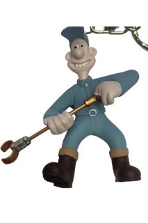 Llavero Wallace  Gorra Azul 8 Cm