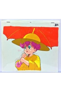Pink The Rain Jack Story Cel Pink Paraguas Animation Cel