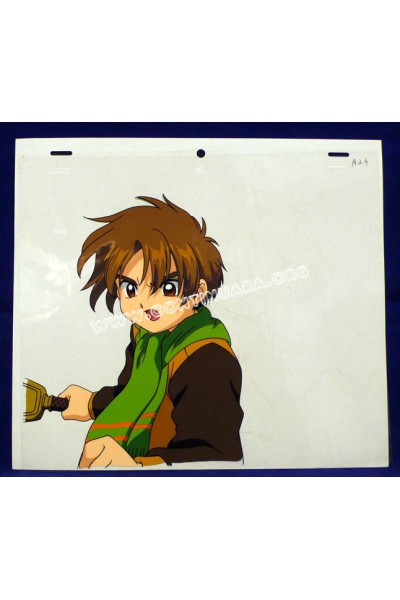 Cardcaptor Sakura - Animation Cel: Shaoran Bufanda + Douga