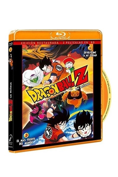 Dragon Ball Z Las Películas 1 Y 2 Blu-Ray