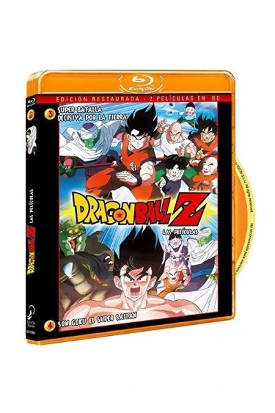 Dragon Ball Z Las Películas 3 Y 4 Blu-Ray