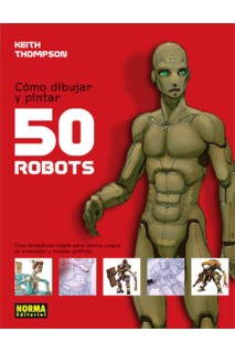 Como Dibujar Y Pintar 50 Robots