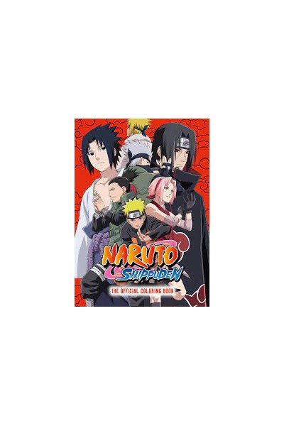 Naruto Shippuden Oficial Coloring Book (Inglés)