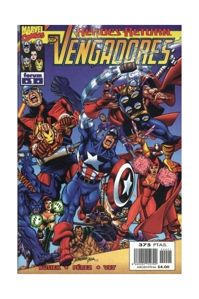 Los Vengadores Vol3 Heroes Return Coleccion Completa