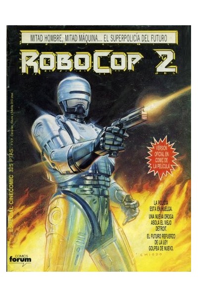 Robocop 2 Adaptacion De La Pelicula
