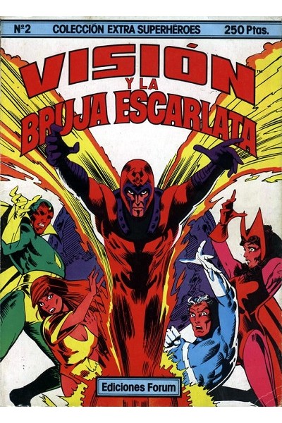 Colección Extra Superhéros 02 Visión Y La Bruja Escarlata