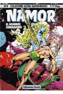 Colección Extra Superhéros 09 Namor El Hombre Submarino